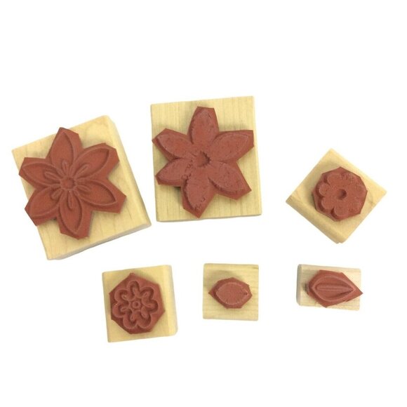 Stampin Up Stamps Lot Of 4 Sets Floral Occasions Two-Step Crafting Card Making - Picture 4 of 10
